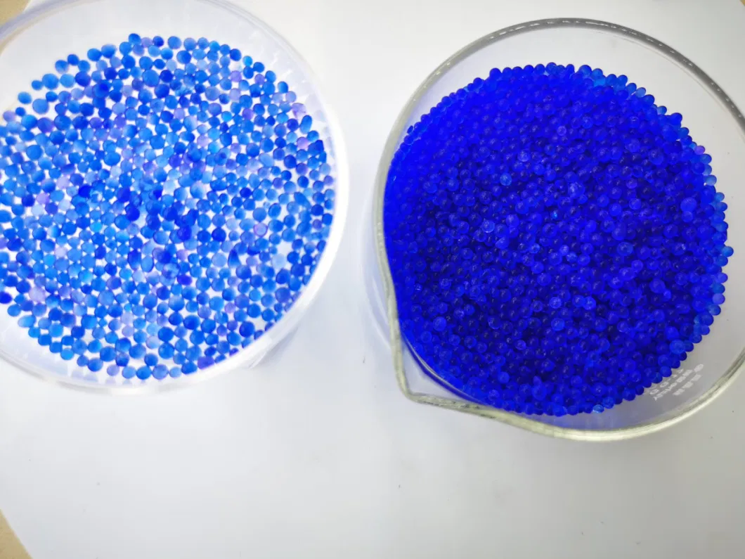 Blue Silica Gel for Absorbing Moisture Anti Rusting of Instruments Gauges and Equipment