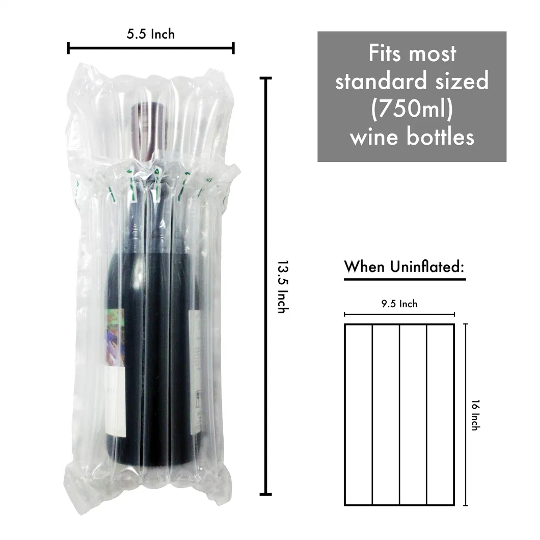 Wholesale Environmental Packaging Materials Shockproof Customized Air Column Bag Toner Cartridge Bag
