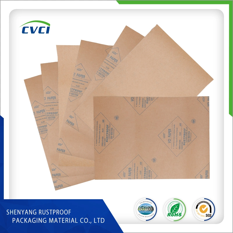 Hot-Sale Reinforced Rustproof Vci Wrapping Paper for Cold Rolled Steel Plate