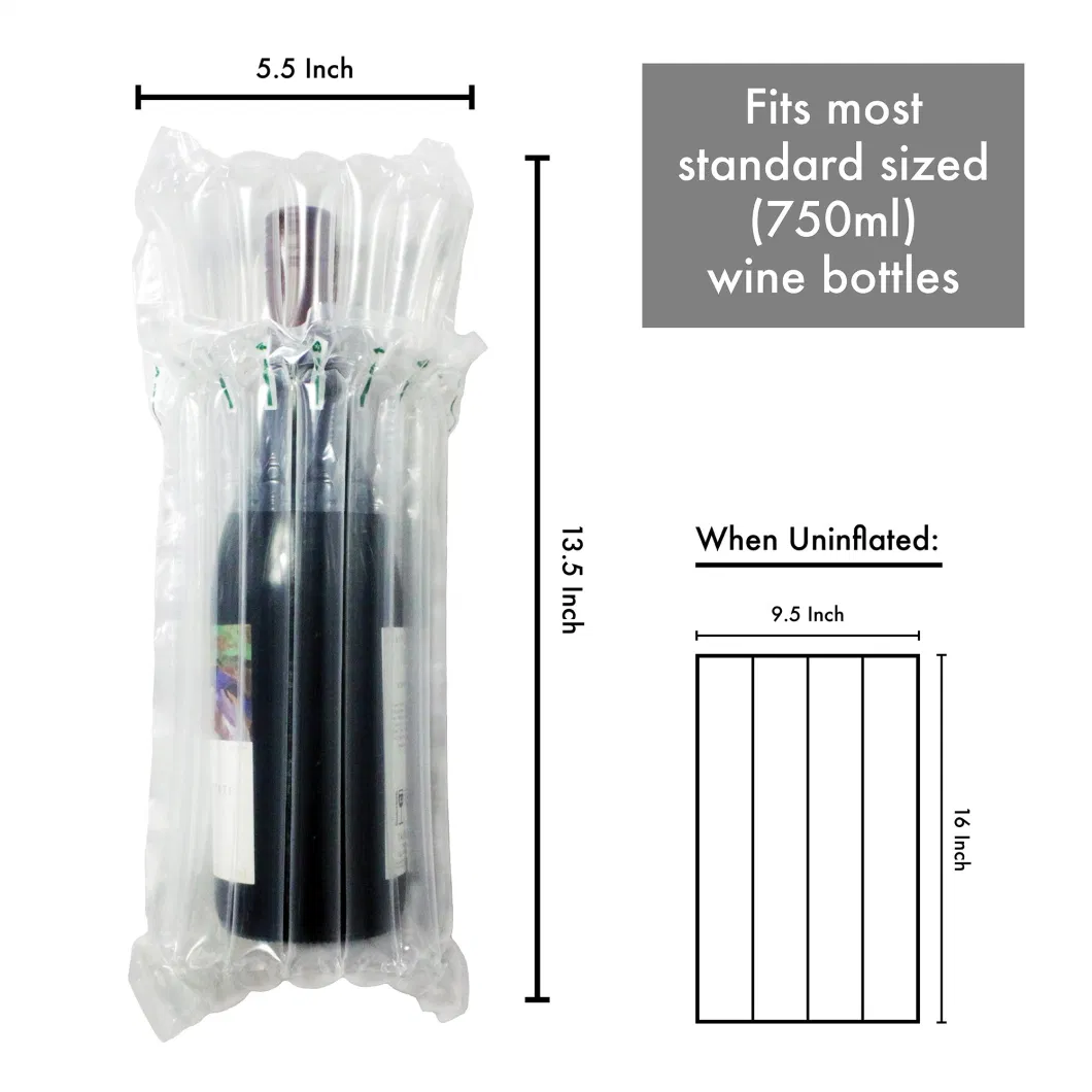 Packaging Toner Cartridge Inflatable Bubble Column Air Filled Packaging Bag