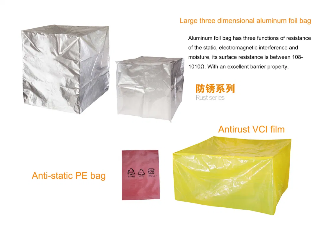 Transparent Vci Rust-Proof PE Film for Metal Protecting Packing