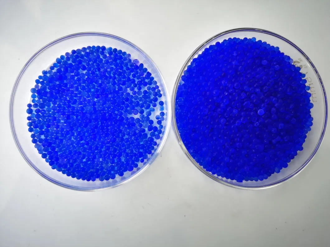 Blue Silica Gel for Absorbing Moisture Anti Rusting of Instruments Gauges and Equipment