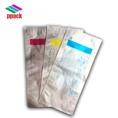 Three Side Seal Aluminum Foil Bags for Toner Cartridges/ OPC Drum Made in China Manufacture